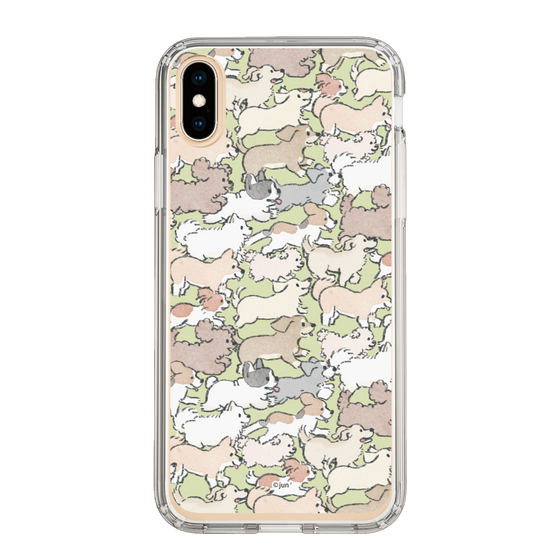 Slim Protection Case［ Hello, It's Dog - Full of Dogs ］