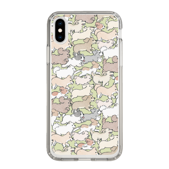 Slim Protection Case［ Hello, It's Dog - Full of Dogs ］