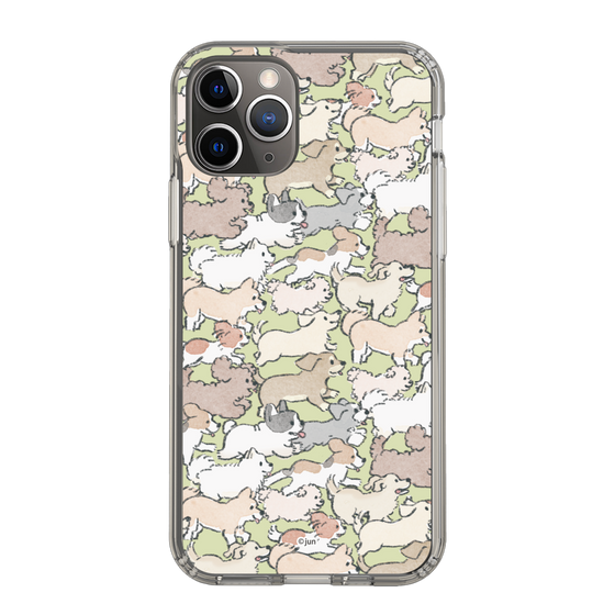 Slim Protection Case［ Hello, It's Dog - Full of Dogs ］