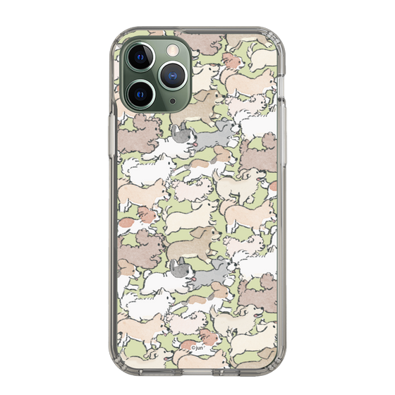 Slim Protection Case［ Hello, It's Dog - Full of Dogs ］
