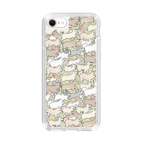 Slim Protection Case［ Hello, It's Dog - Full of Dogs ］