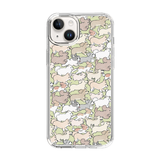 Slim Protection Case［ Hello, It's Dog - Full of Dogs ］