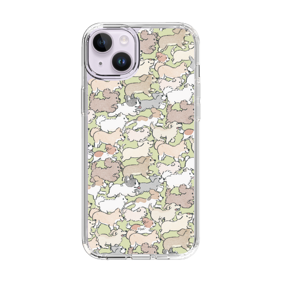 Slim Protection Case［ Hello, It's Dog - Full of Dogs ］