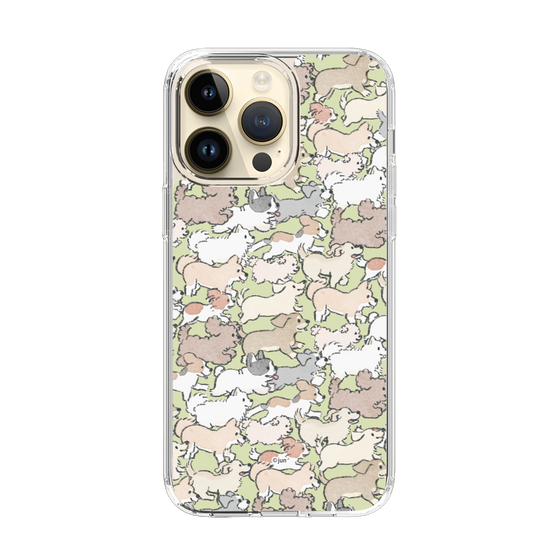 Slim Protection Case［ Hello, It's Dog - Full of Dogs ］