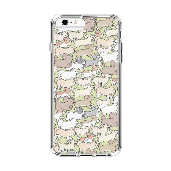 Slim Protection Case［ Hello, It's Dog - Full of Dogs ］