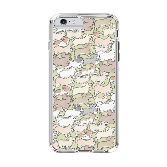 Slim Protection Case［ Hello, It's Dog - Full of Dogs ］
