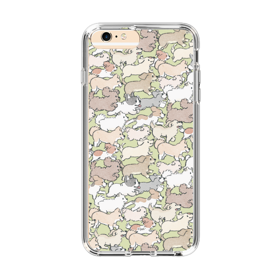 Slim Protection Case［ Hello, It's Dog - Full of Dogs ］