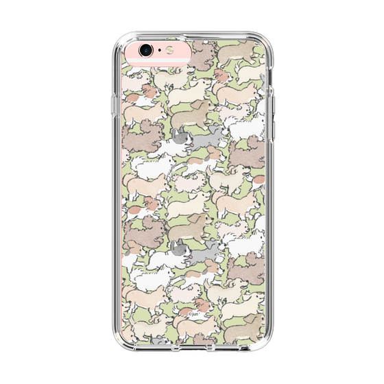 Slim Protection Case［ Hello, It's Dog - Full of Dogs ］