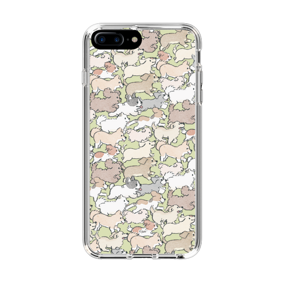 Slim Protection Case［ Hello, It's Dog - Full of Dogs ］