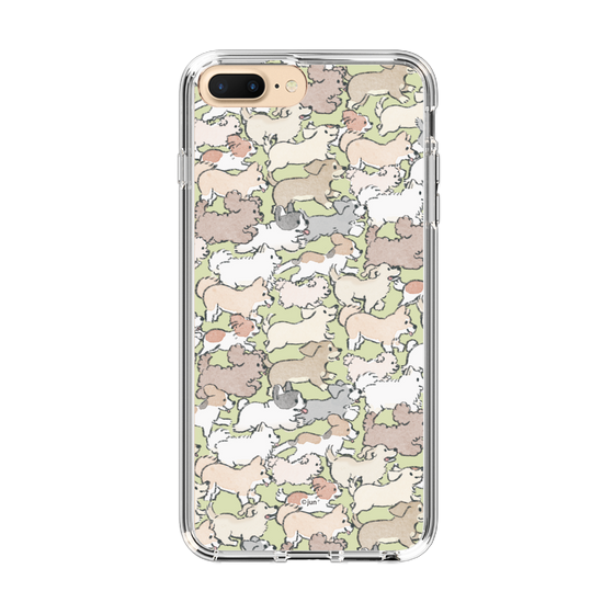 Slim Protection Case［ Hello, It's Dog - Full of Dogs ］