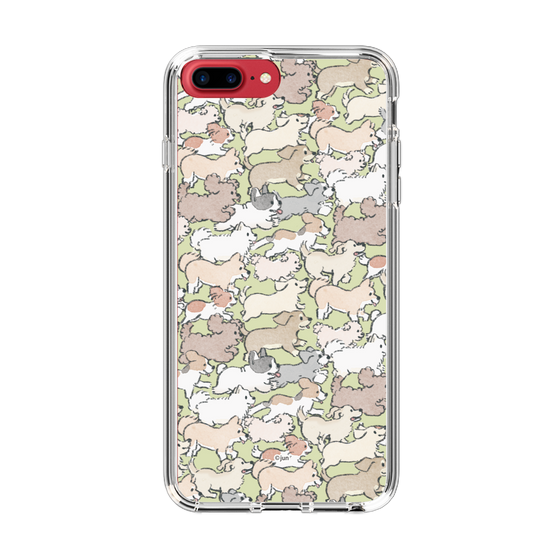 Slim Protection Case［ Hello, It's Dog - Full of Dogs ］