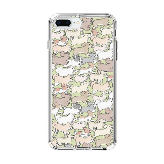 Slim Protection Case［ Hello, It's Dog - Full of Dogs ］