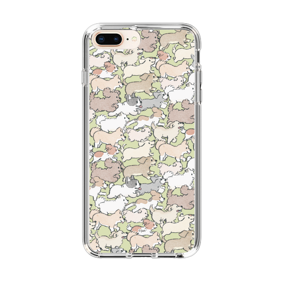 Slim Protection Case［ Hello, It's Dog - Full of Dogs ］