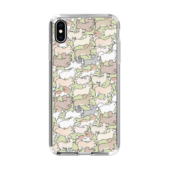 Slim Protection Case［ Hello, It's Dog - Full of Dogs ］