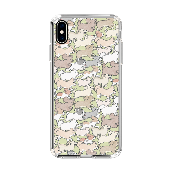 Slim Protection Case［ Hello, It's Dog - Full of Dogs ］