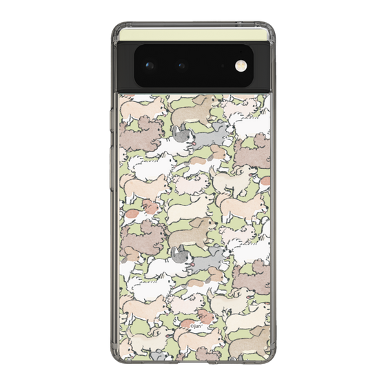 Slim Protection Case［ Hello, It's Dog - Full of Dogs ］
