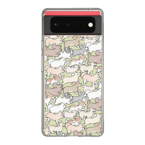 Slim Protection Case［ Hello, It's Dog - Full of Dogs ］