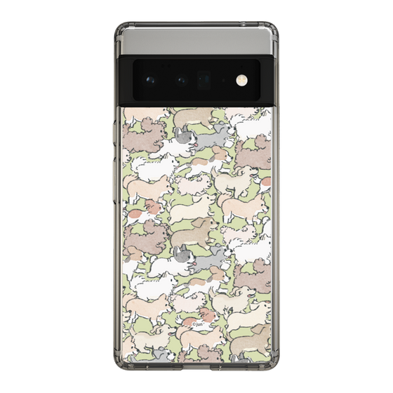 Slim Protection Case［ Hello, It's Dog - Full of Dogs ］