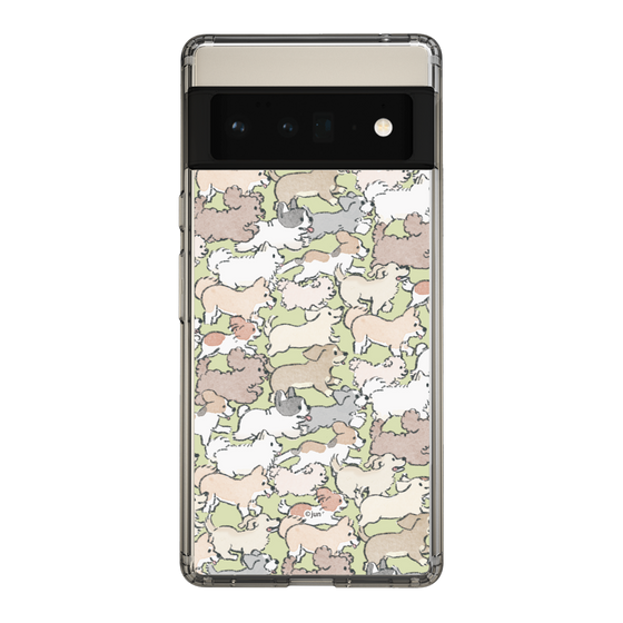 Slim Protection Case［ Hello, It's Dog - Full of Dogs ］