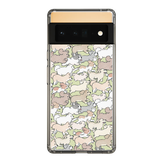 Slim Protection Case［ Hello, It's Dog - Full of Dogs ］