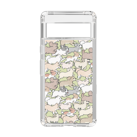 Slim Protection Case［ Hello, It's Dog - Full of Dogs ］