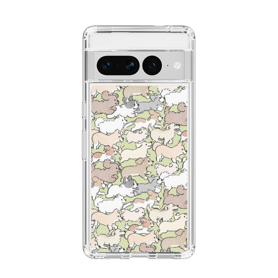 Slim Protection Case［ Hello, It's Dog - Full of Dogs ］