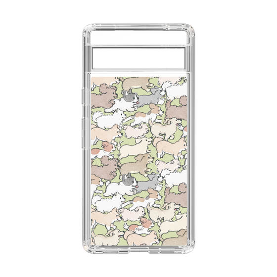 Slim Protection Case［ Hello, It's Dog - Full of Dogs ］