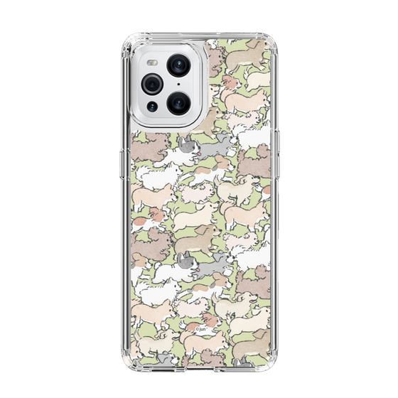 Slim Protection Case［ Hello, It's Dog - Full of Dogs ］
