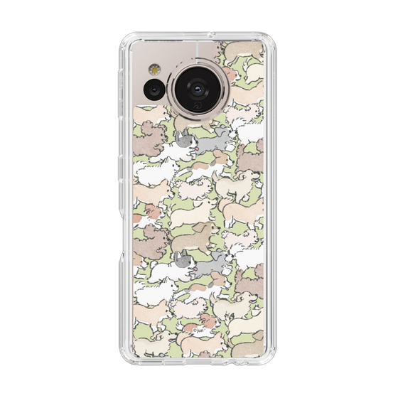 Slim Protection Case［ Hello, It's Dog - Full of Dogs ］