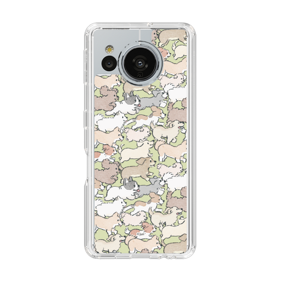 Slim Protection Case［ Hello, It's Dog - Full of Dogs ］