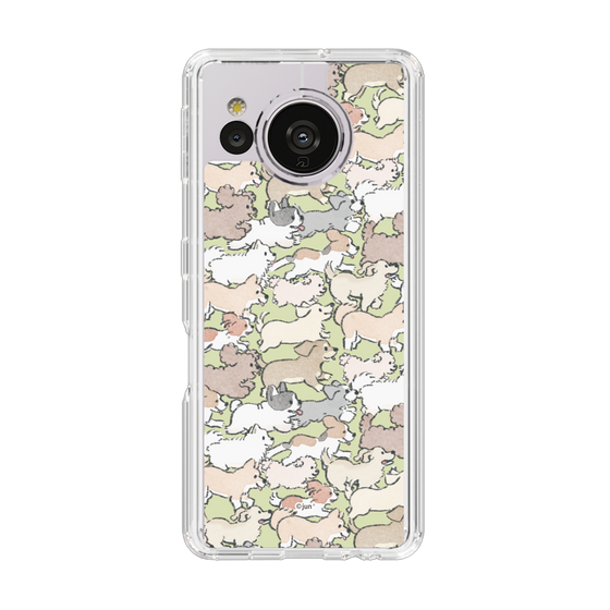 Slim Protection Case［ Hello, It's Dog - Full of Dogs ］