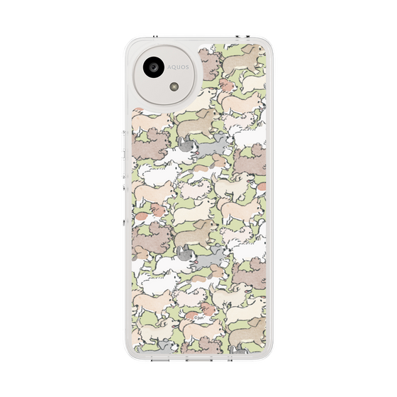 Slim Protection Case［ Hello, It's Dog - Full of Dogs ］