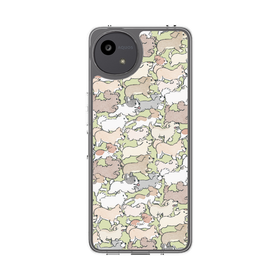 Slim Protection Case［ Hello, It's Dog - Full of Dogs ］