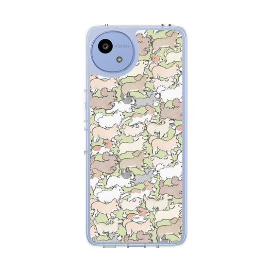 Slim Protection Case［ Hello, It's Dog - Full of Dogs ］