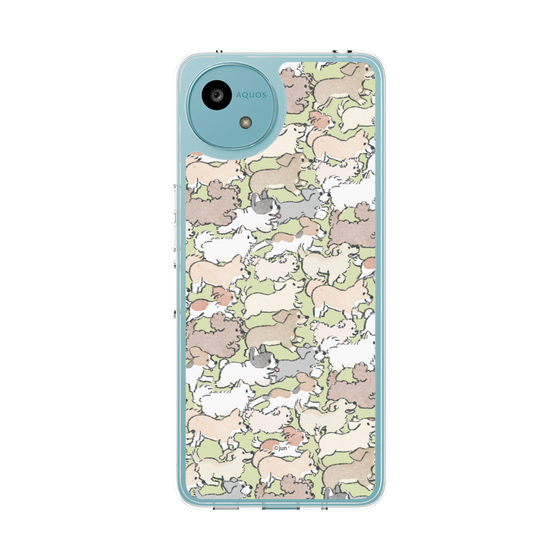 Slim Protection Case［ Hello, It's Dog - Full of Dogs ］