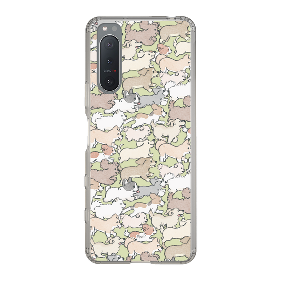 Slim Protection Case［ Hello, It's Dog - Full of Dogs ］