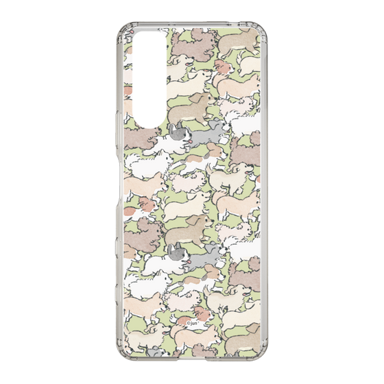 Slim Protection Case［ Hello, It's Dog - Full of Dogs ］