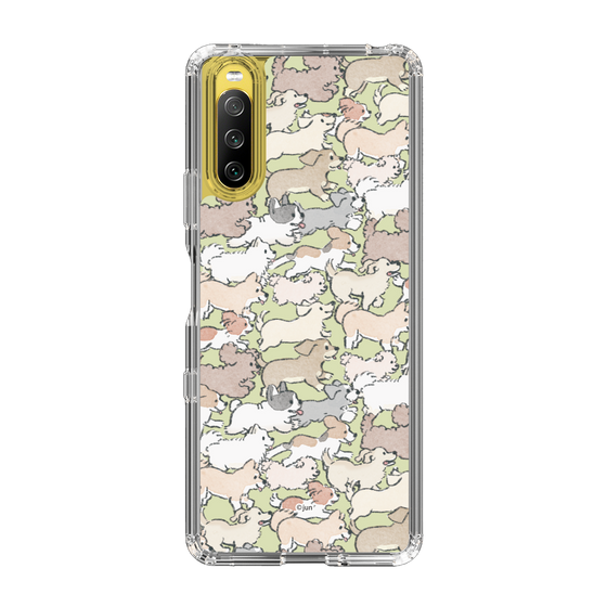 Slim Protection Case［ Hello, It's Dog - Full of Dogs ］