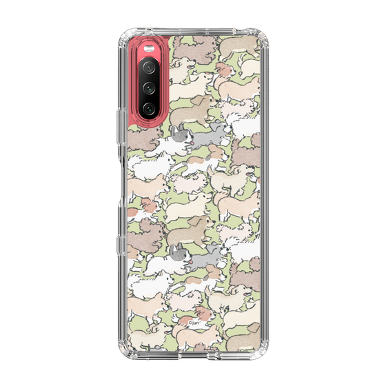 Slim Protection Case［ Hello, It's Dog - Full of Dogs ］