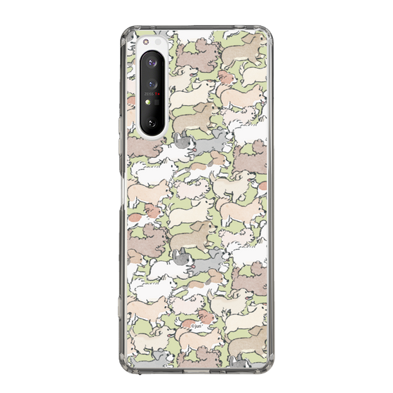 Slim Protection Case［ Hello, It's Dog - Full of Dogs ］