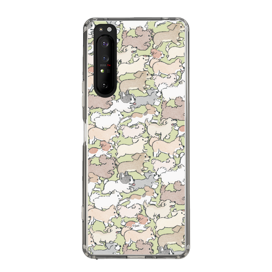 Slim Protection Case［ Hello, It's Dog - Full of Dogs ］