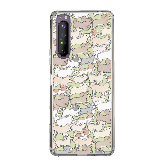 Slim Protection Case［ Hello, It's Dog - Full of Dogs ］