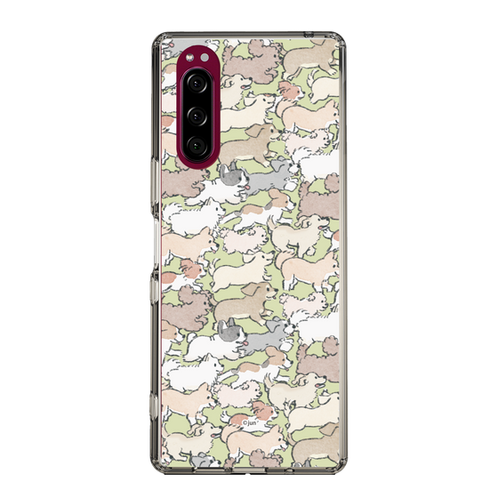 Slim Protection Case［ Hello, It's Dog - Full of Dogs ］