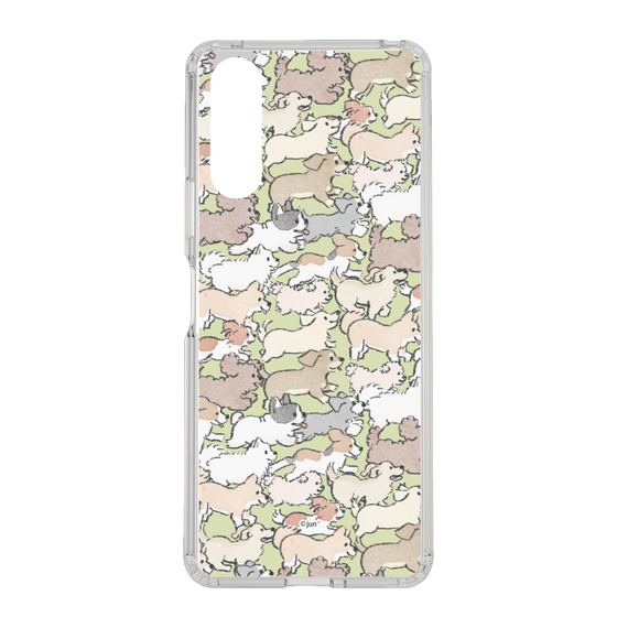 Slim Protection Case［ Hello, It's Dog - Full of Dogs ］