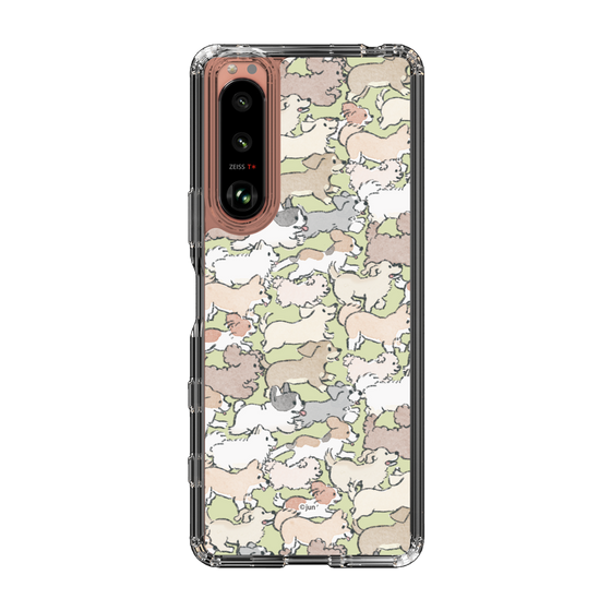 Slim Protection Case［ Hello, It's Dog - Full of Dogs ］