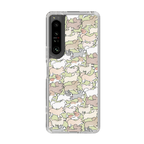 Slim Protection Case［ Hello, It's Dog - Full of Dogs ］