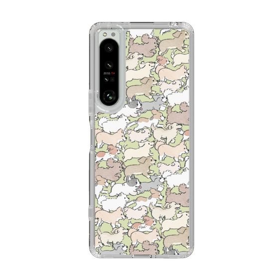 Slim Protection Case［ Hello, It's Dog - Full of Dogs ］