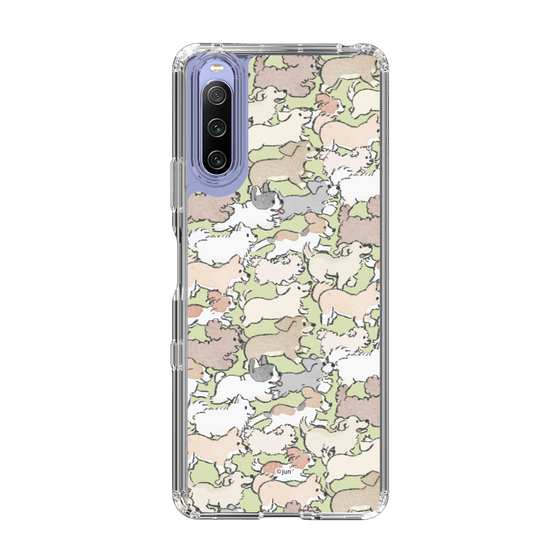 Slim Protection Case［ Hello, It's Dog - Full of Dogs ］
