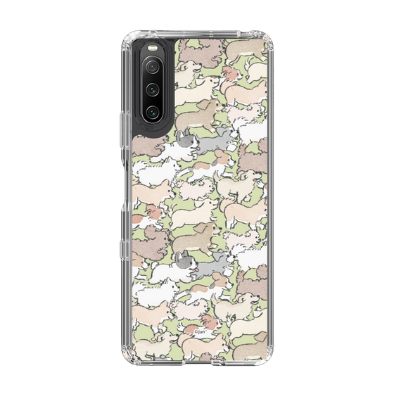 Slim Protection Case［ Hello, It's Dog - Full of Dogs ］