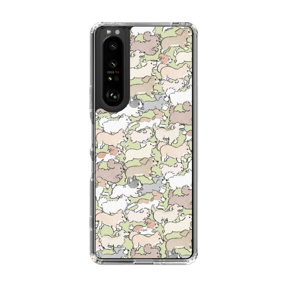 Slim Protection Case［ Hello, It's Dog - Full of Dogs ］